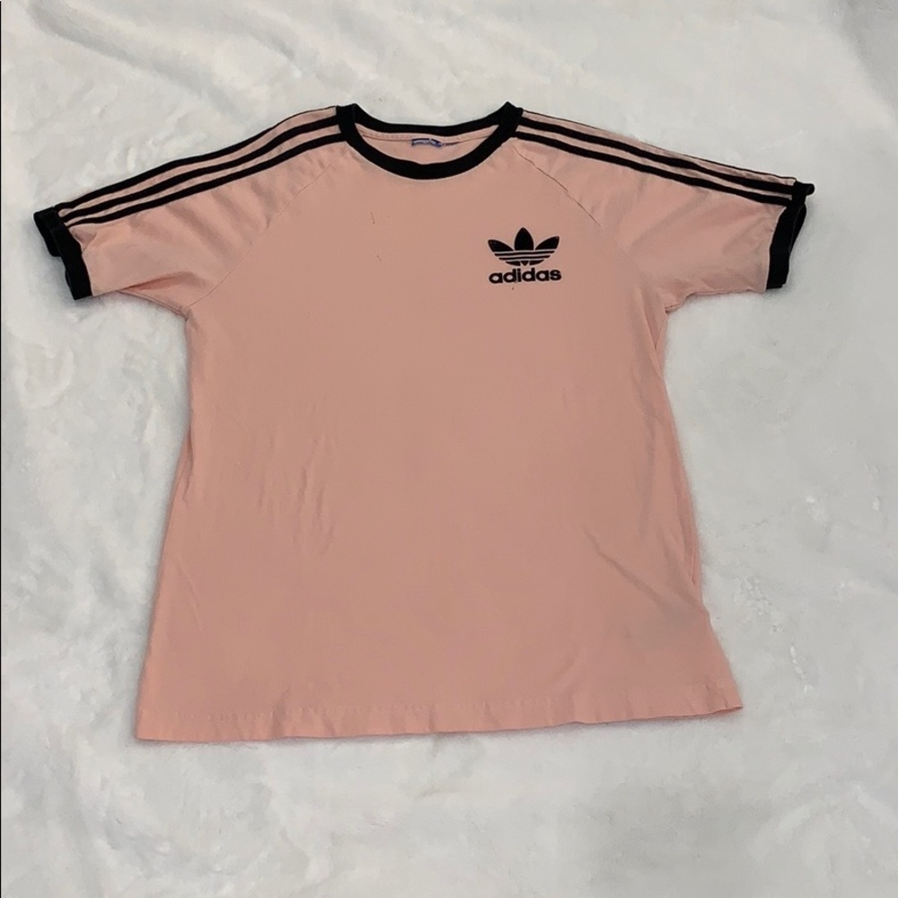Pink Adidas shirt